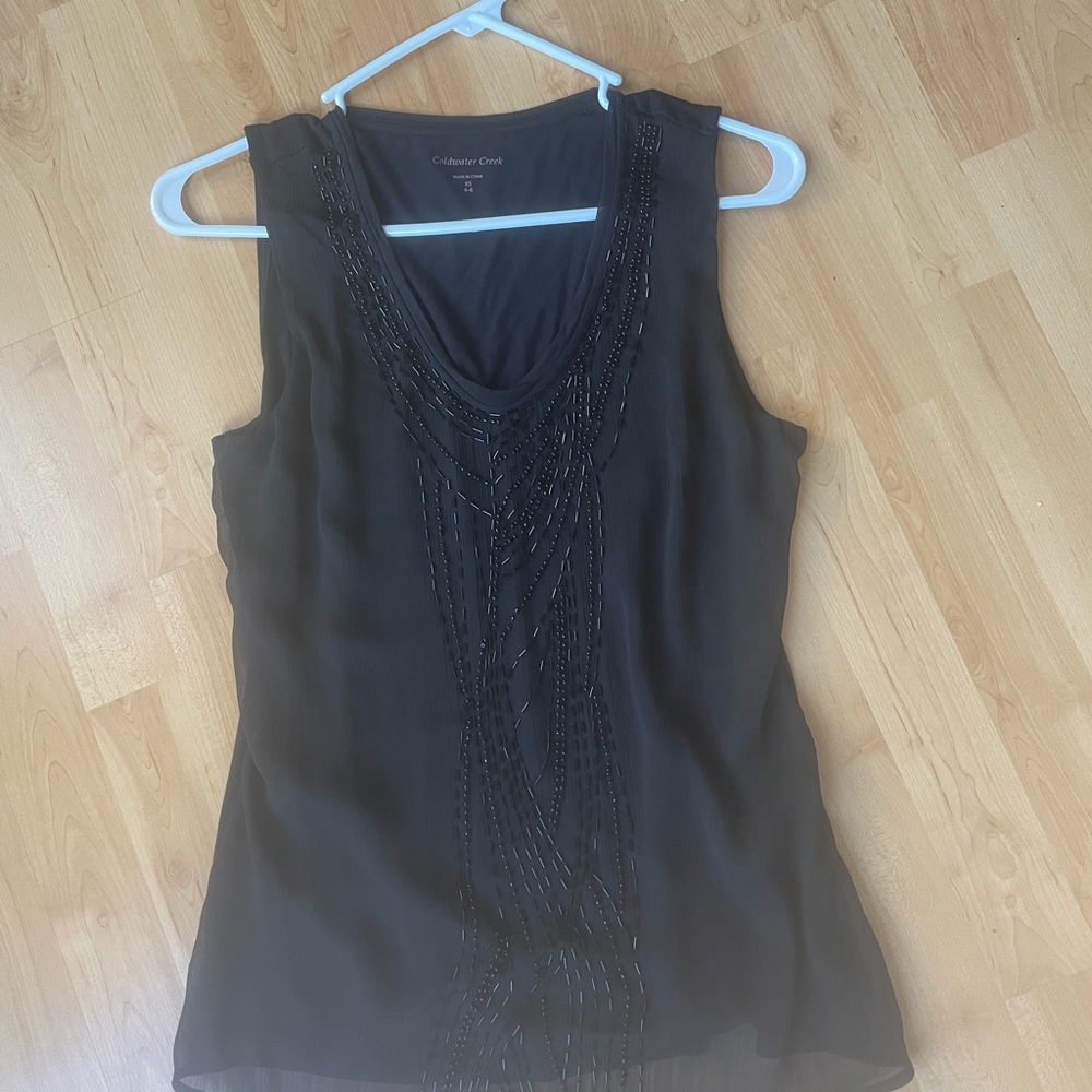Dressy tank top